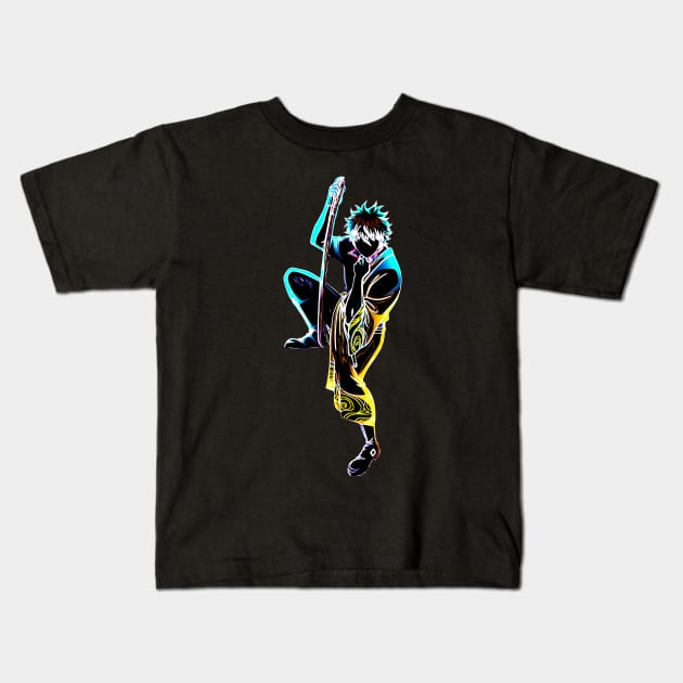 Gintoki sakata Kids T-Shirt by San Creative